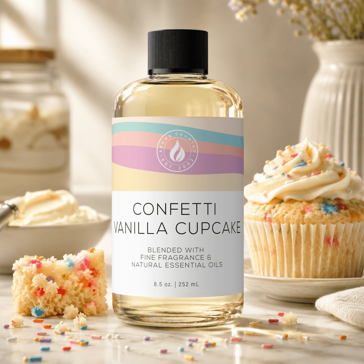 Confetti Vanilla Cupcake - Aroma Country
