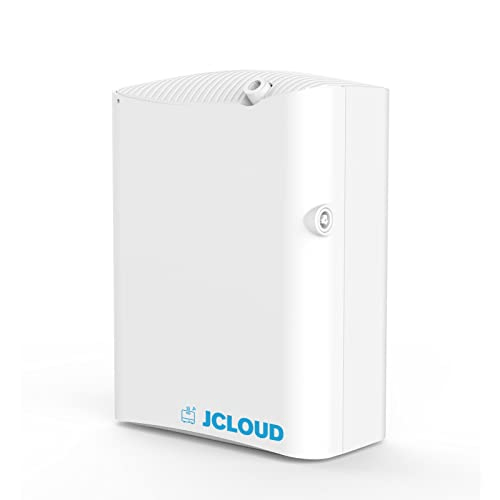 Jcloud ND500 smart cold-air scent diffuser in white, designed for wall mounting and large space fragrance coverage.