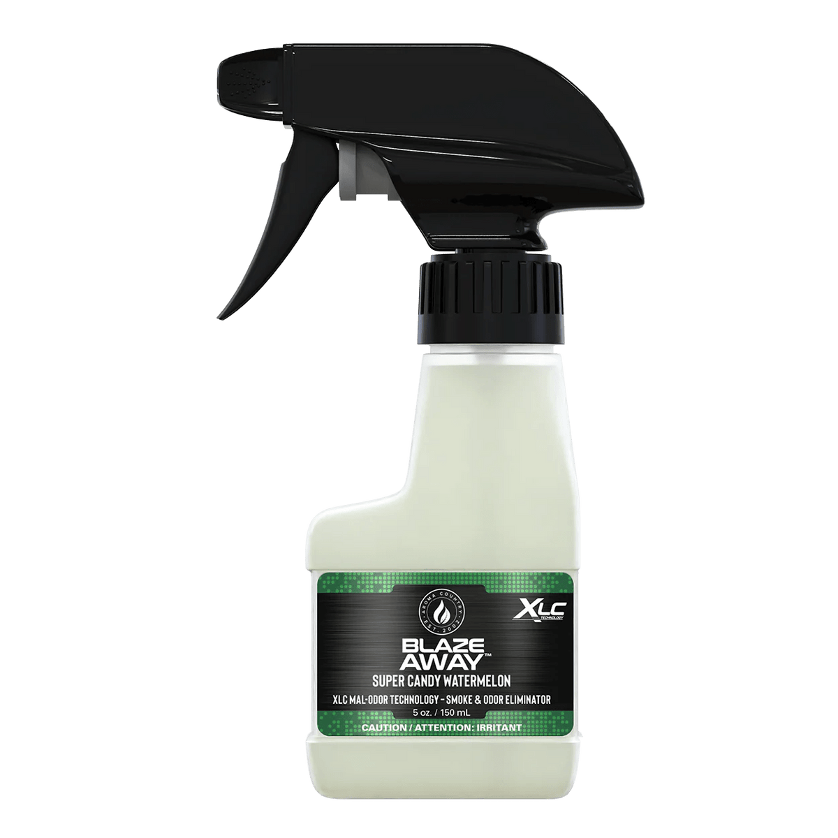Blaze Away Legacy XLC Super Candy Watermelon 5 oz smoke odor neutralizer, compact odor eliminating spray with a sweet candy fragrance for effective indoor smoke and odor removal